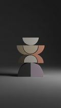 Deep Night Modular Side Table