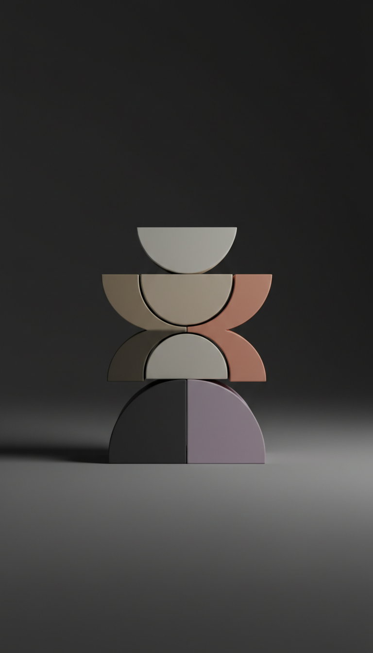 Deep Night Modular Side Table