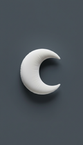 Velvet Crescent Cushion