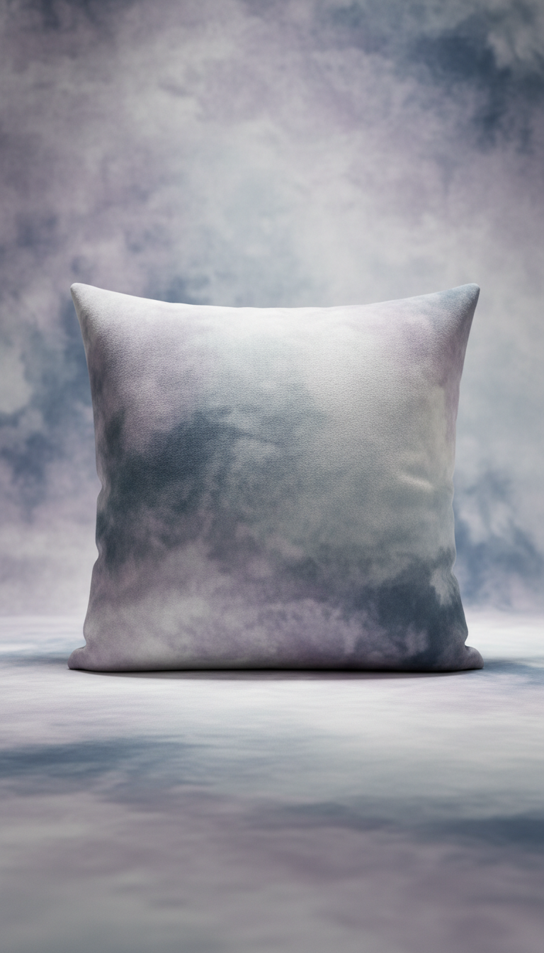 Clouded Moon Velvet Cushion