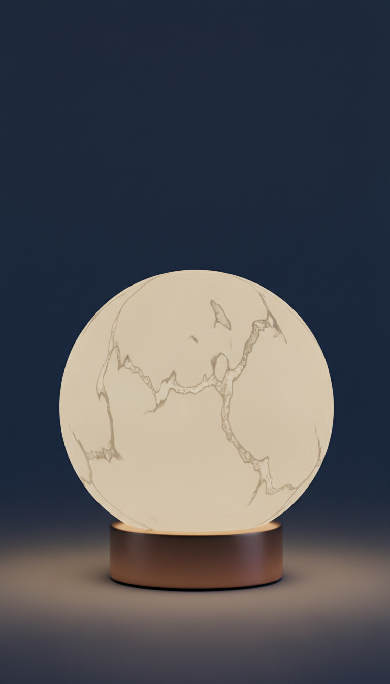 Lunar Frost Table Lamp